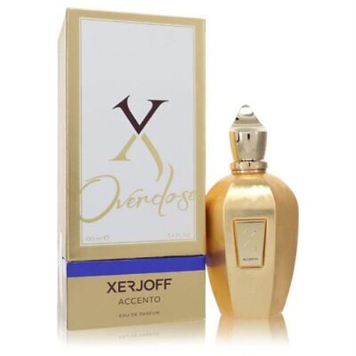 Xerjoff Accento Overdose by Xerjoff Eau De Parfum Spray Unisex 3.4 oz