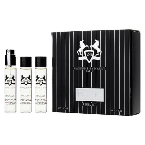 Parfums de Marly Pegasus Travel Refill Set 3 x 0.33 oz 10 ml Edp Spray