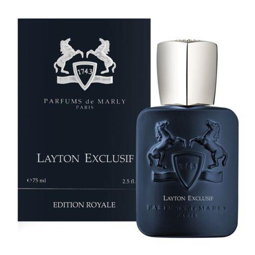 Parfums de Marly Layton Exclusif 2.5 oz 75 ml Edp Spray