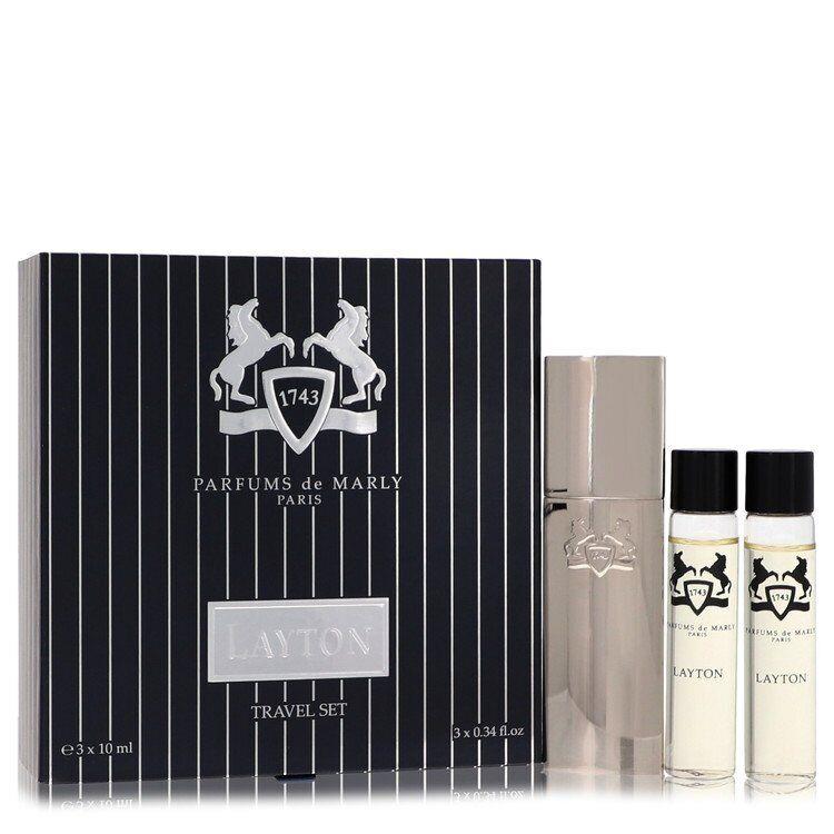 Layton Royal Essence by Parfums De Marly Three Eau De Parfum Sprays Travel Set 3