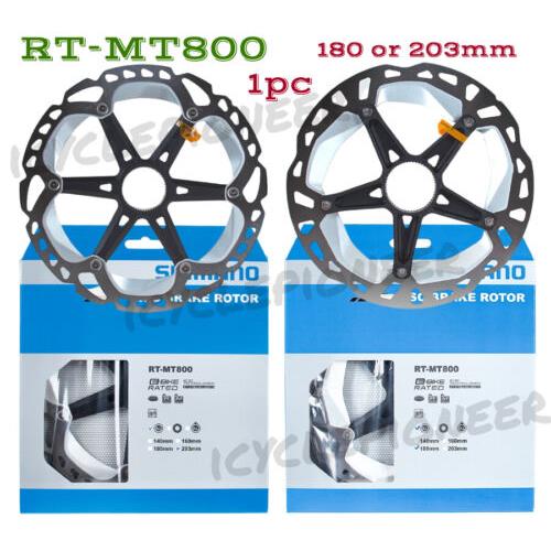 Shimano XT RT-MT800 180 or 203mm Disc Brake Rotor W/lockring 1pc