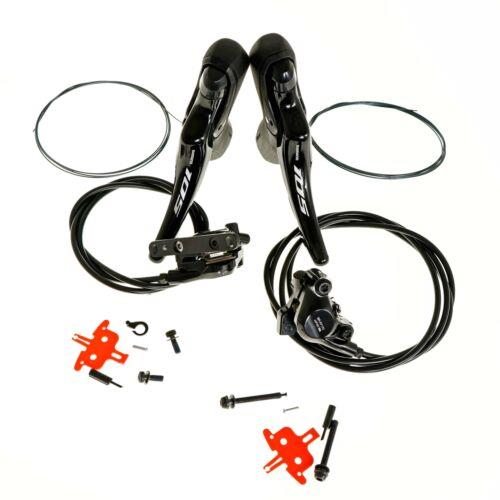 Shimano 105 ST-R7120+BR-R7170 2x12-speed Disc Brake Set Left or Right or Pair