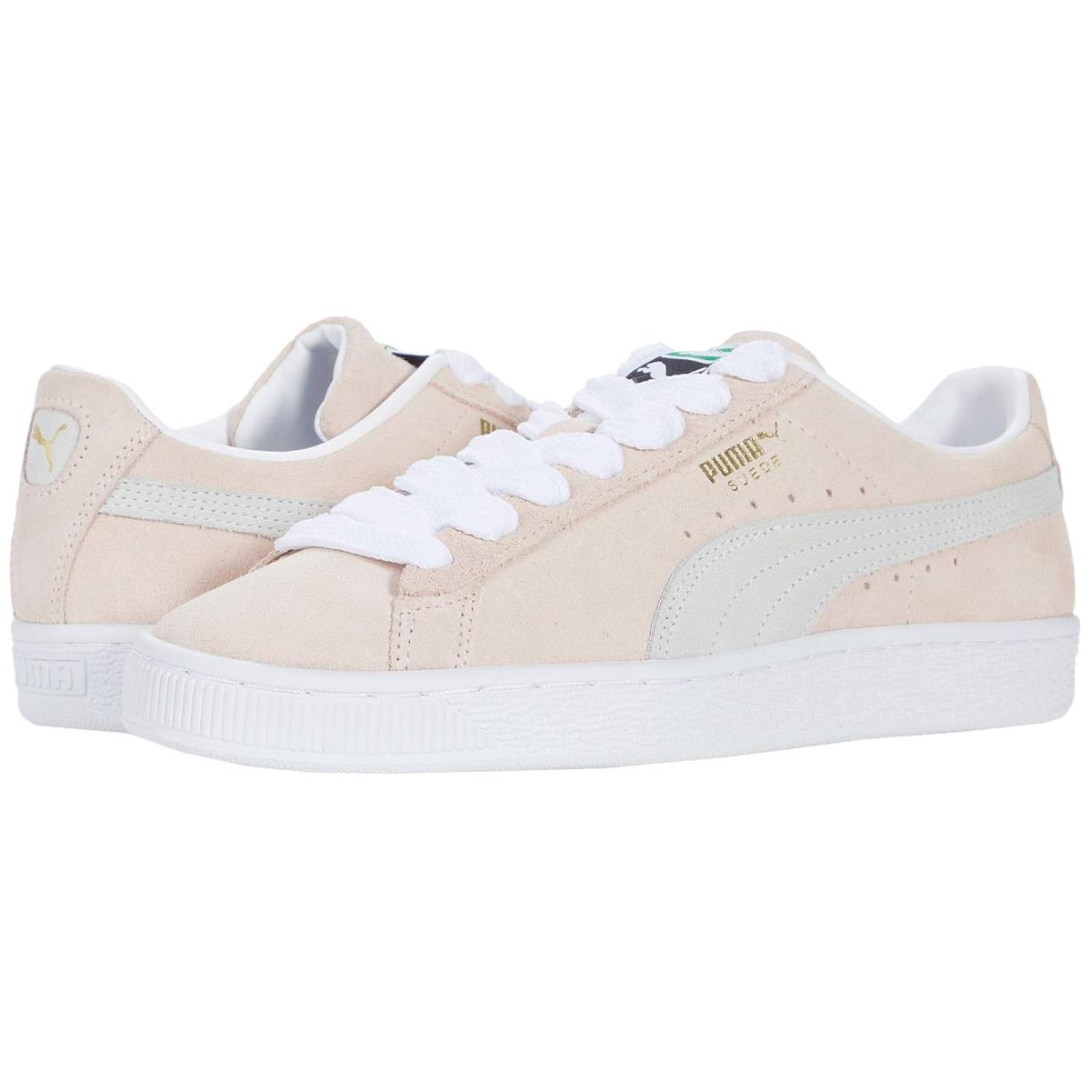 Woman`s Sneakers Athletic Shoes Puma Suede Classic Xxi - Peachskin/Puma White