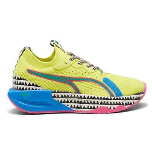 Puma Lemlem X Pwr Xx Nitro Luxe Training Womens Yellow Sneakers Athletic Shoes - Yellow