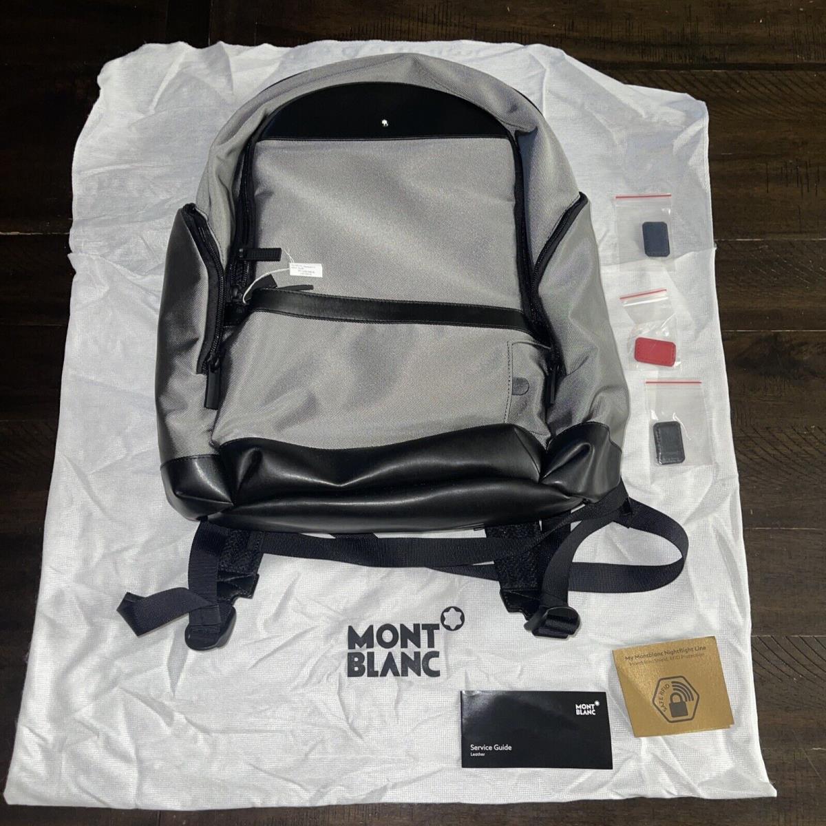 Grey Montblanc Backpack