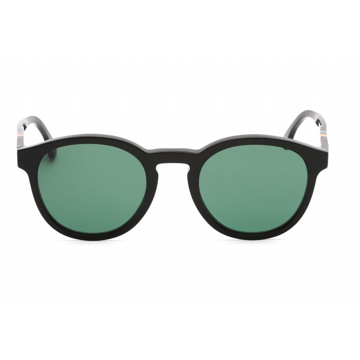 Paul Smith PSSN05652 Deeley 001 Sunglasses Black Frame Green Lenses 52mm - Frame: Black, Lens: Green
