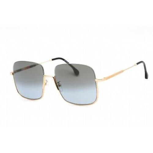 Paul Smith PSSN02855 Cassidy 004 Sunglasses Matte Gold Frame Blue Lenses 55mm - Frame: Matte Gold, Lens: Blue