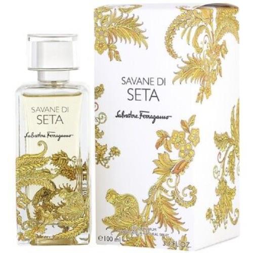 Savane DI Seta Salvatore Ferragamo 3.4 oz / 100 ml Edp Women Perfume Spray