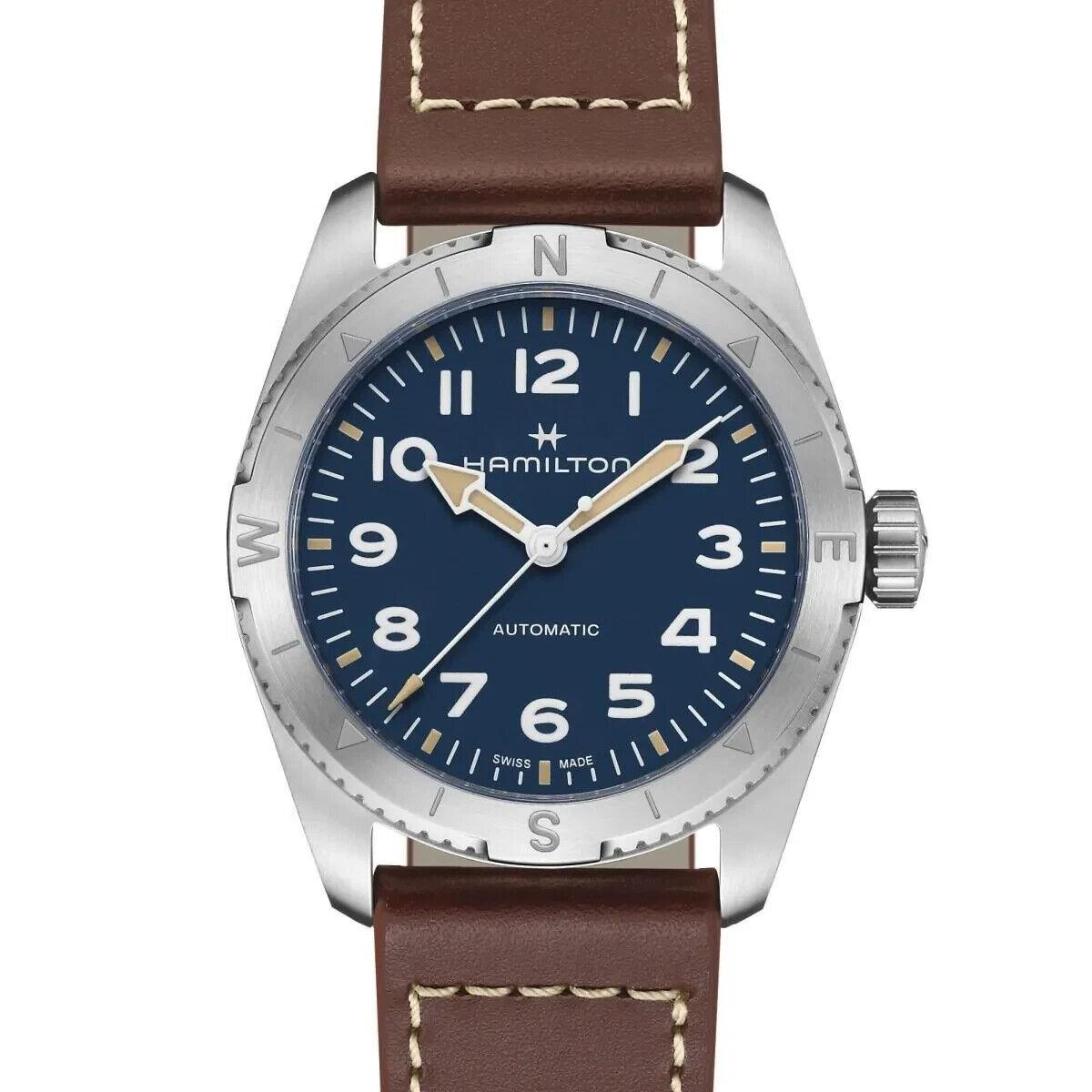 Hamilton Kaki Field Blue Dial Expedition Automatic 37mm Watch H70225540