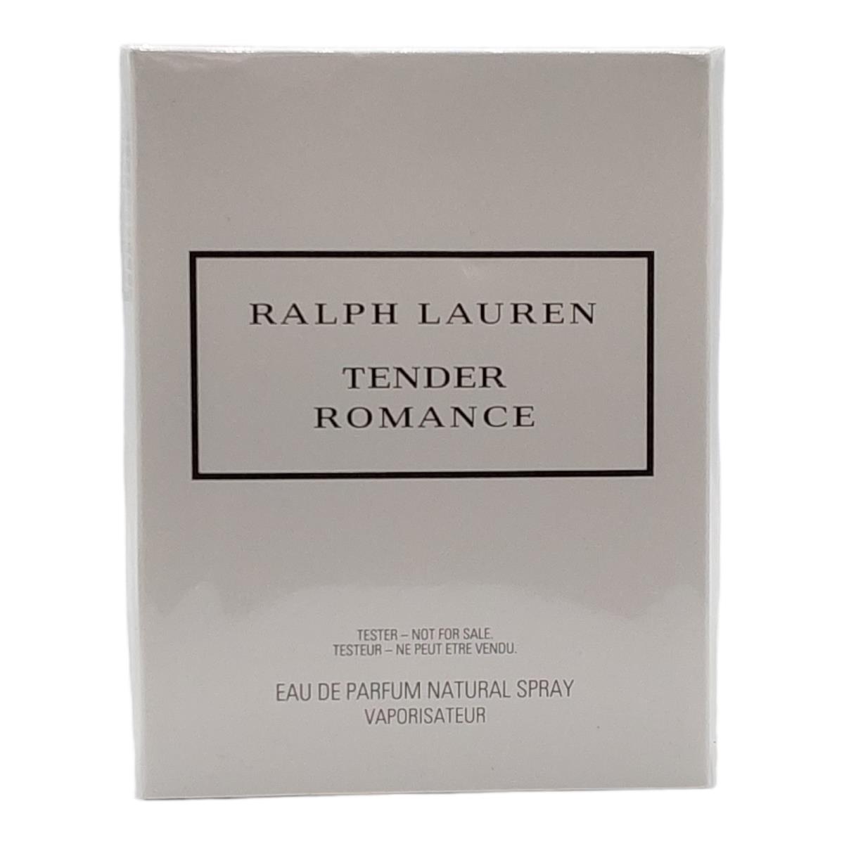 Ralph Lauren Tender Romance For Women Eau De Parfum Pefume 3.4 oz 100ml