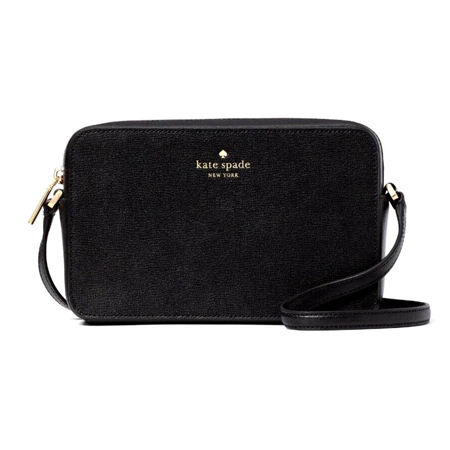 New Kate Spade Sienna Crossbody Bag Leather Black with Dust Bag