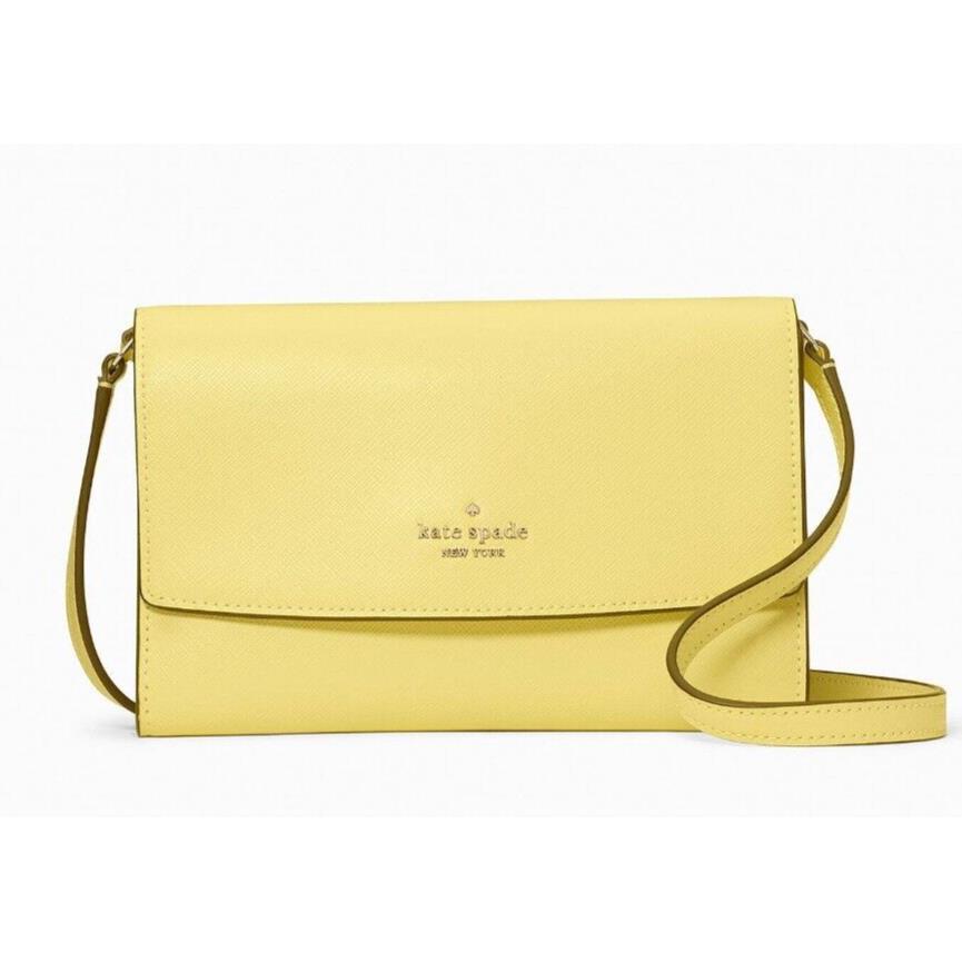 New Kate Spade Perry Leather Crossbody Yuzu Jam with Dust Bag