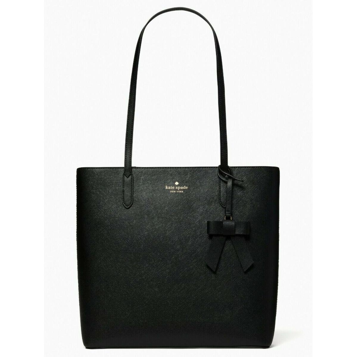 New Kate Spade Brynn Saffiano Tote Black with Dust Bag
