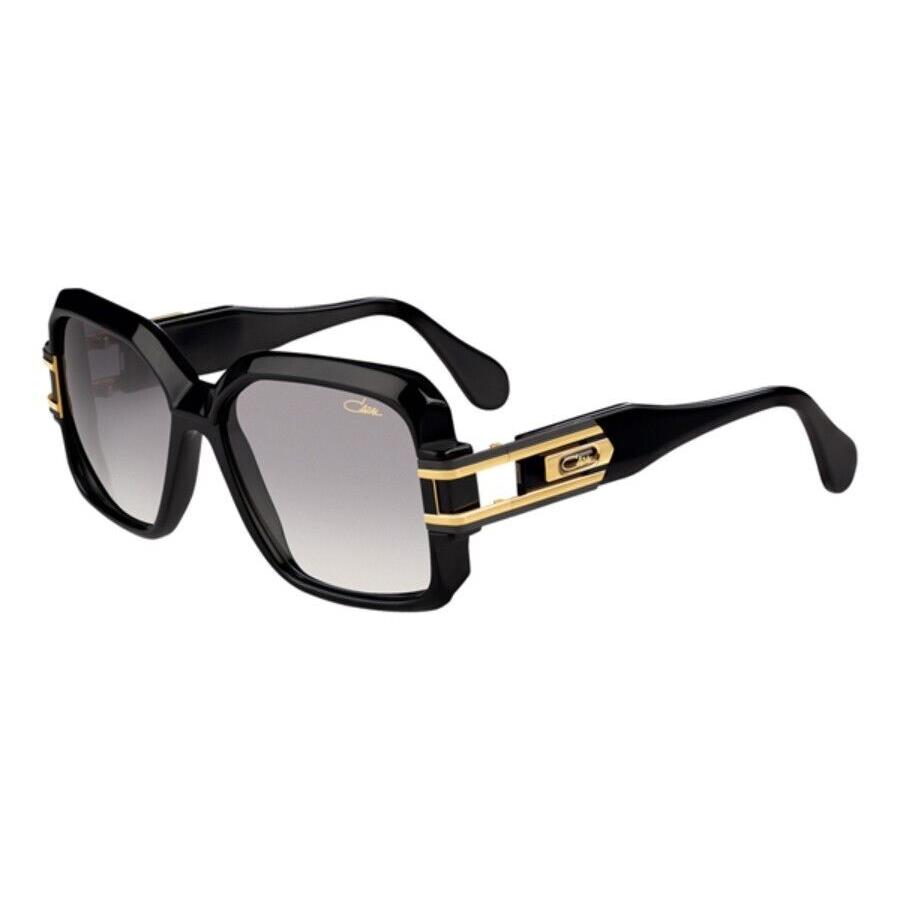 Cazal Legends Mod. 623/3 Col. 001 Black w Gold Trim Sunglasses Made IN Germany