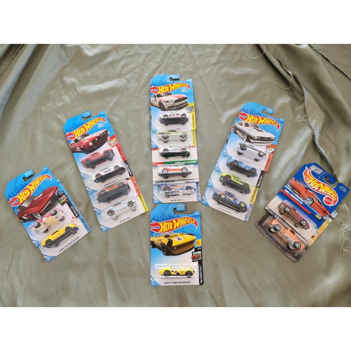 Hot Wheels Collectables: Set of 19