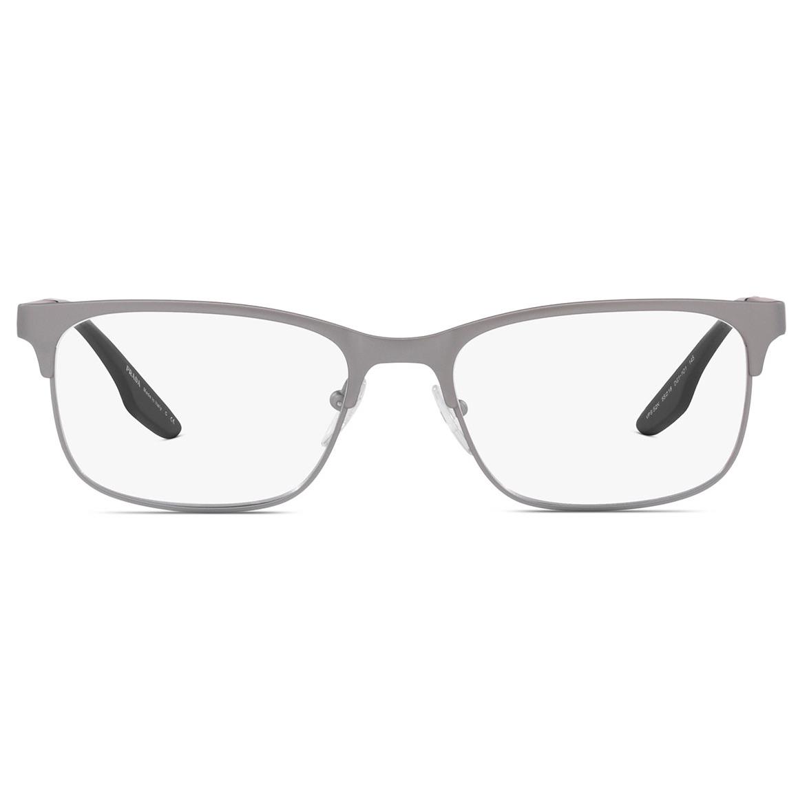 Prada Linea Rossa Demo Rectangular Men`s Eyeglasses PS 52NV DG11O1 55