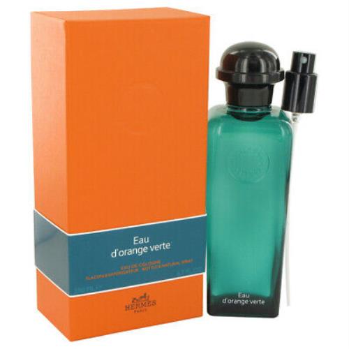 Eau D`orange Verte by Hermes 6.7 oz Eau De Cologne Spray Unisex For Men