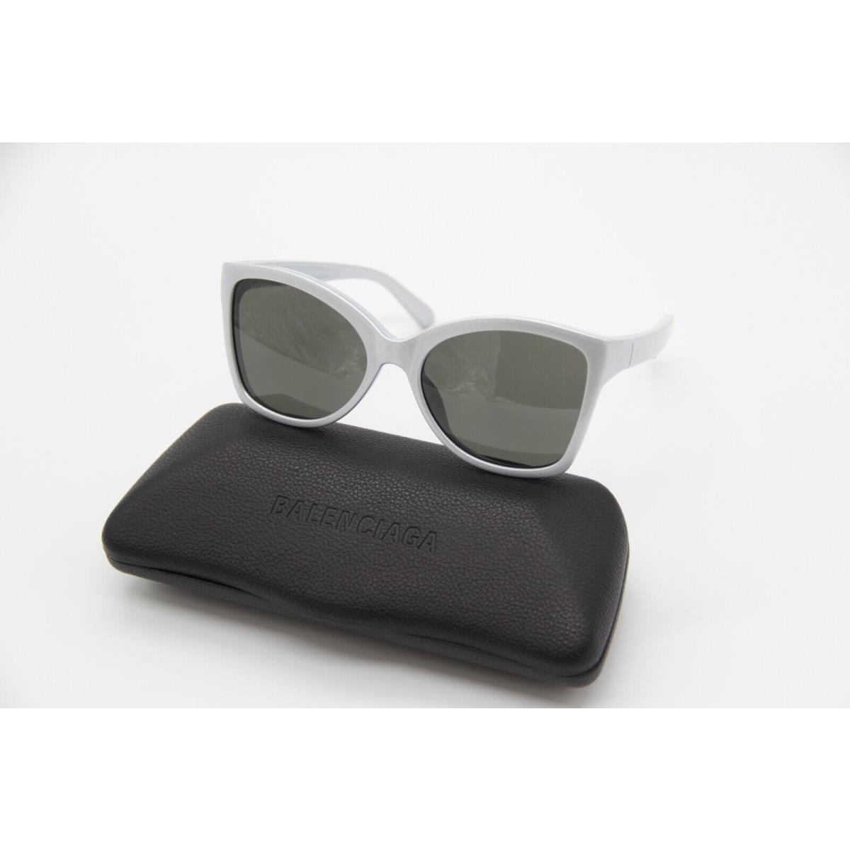 Balenciaga BB0150S 003 Women S Silver Sunglasses