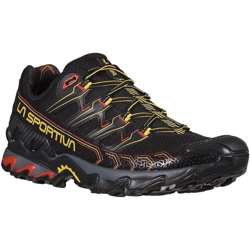 La Sportiva Ultra Raptor II Trail Running Shoe - Men`s Black/Yellow