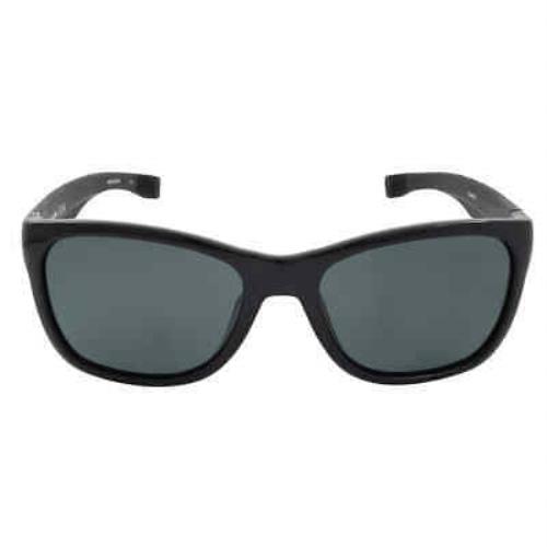 Lacoste Polarized Grey Square Unisex Sunglasses L662SP 001 54 L662SP 001 54
