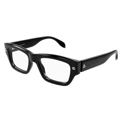 Alexander Mcqueen AM0428O Eyeglasses 005 Black