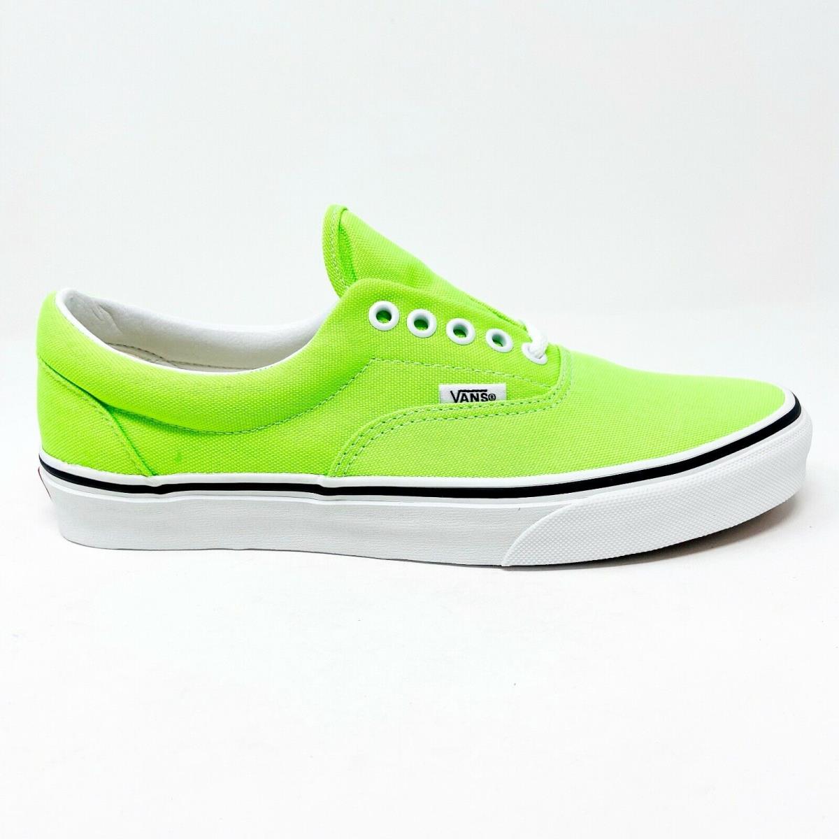 Vans Era Neon Gecko Green True White Womens Casual Shoes Sneakers