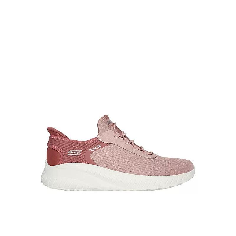 Skechers Bobs Sport Squad Chaos Women`s Slip In Slip Ons Shoes Sneaker Pink