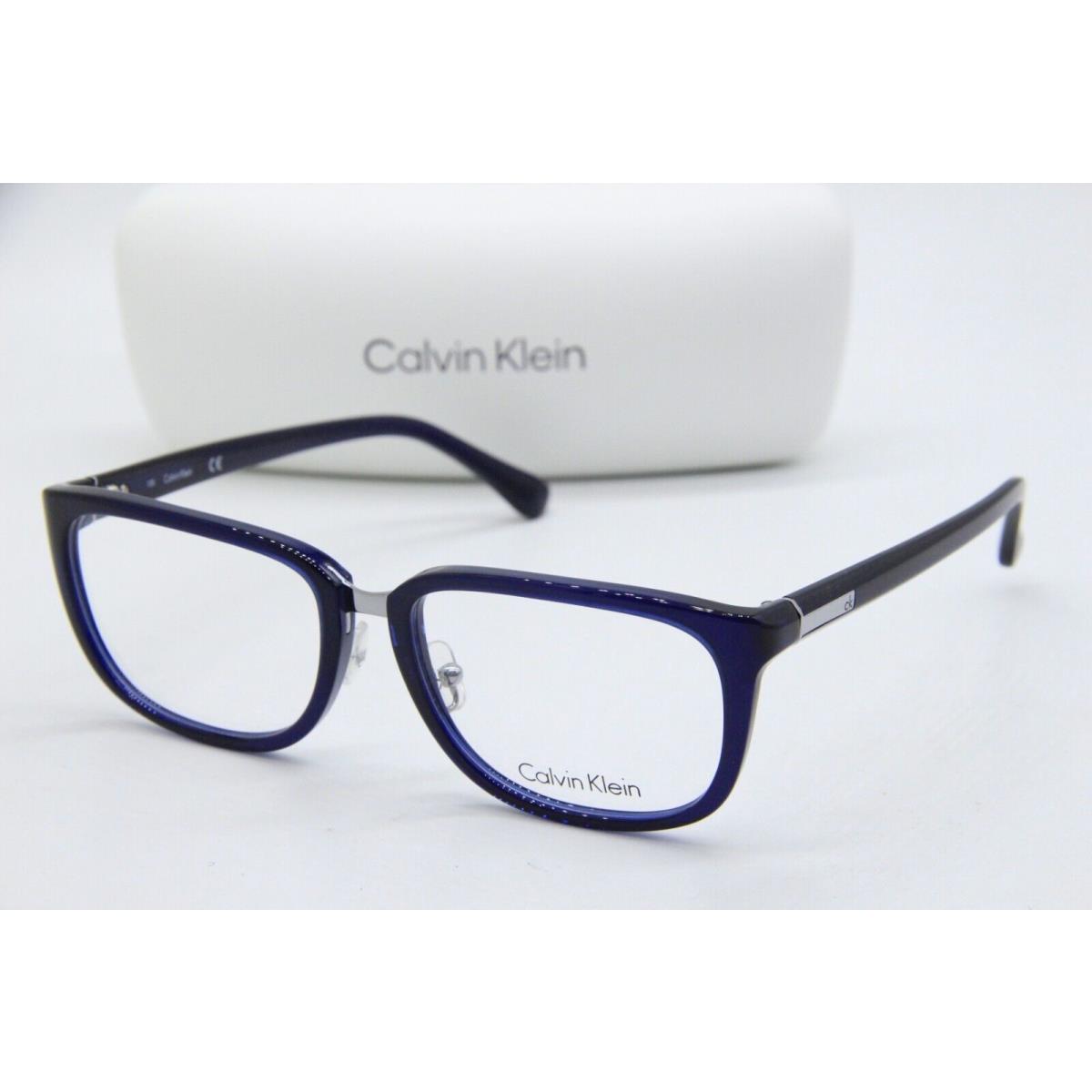 Calvin Klein CK5846A 403 Blue Eyeglasses W/case 55-17