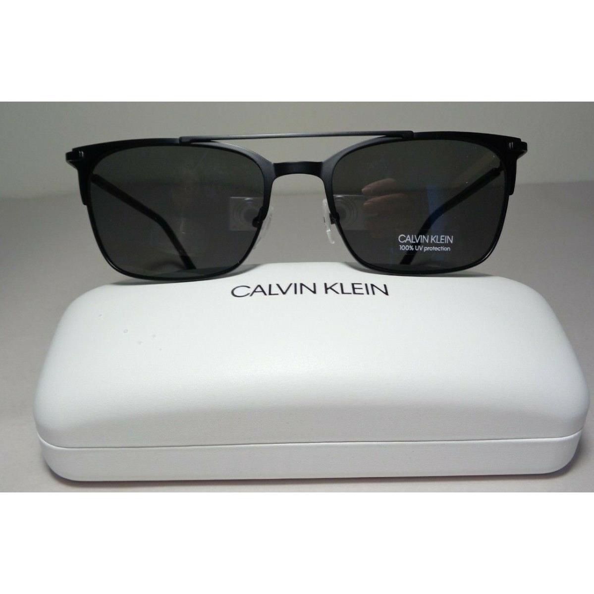 Calvin Klein CK19308S Satin Black Men`s Sunglasses