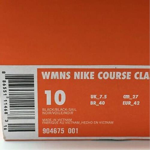 Nike shoes Course Classic Golf - Black, Manufacturer: Black 9