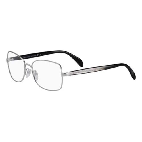 Giorgio Armani GA869 O3N Silver Black Metal Eyeglasses Frame 53-16-135