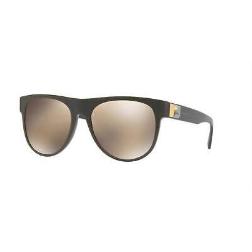 Versace Sunglasses VE4346 51931V 57mm Green / Light Brown Mirror Gold Lens