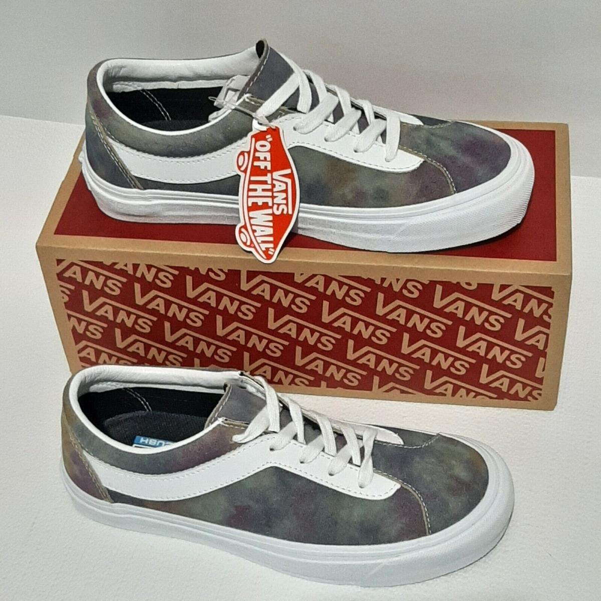 Vans Bold NI Tie Dye Suede Skateboarding Sneakers Men Size 6 Women 7.5 Shoes