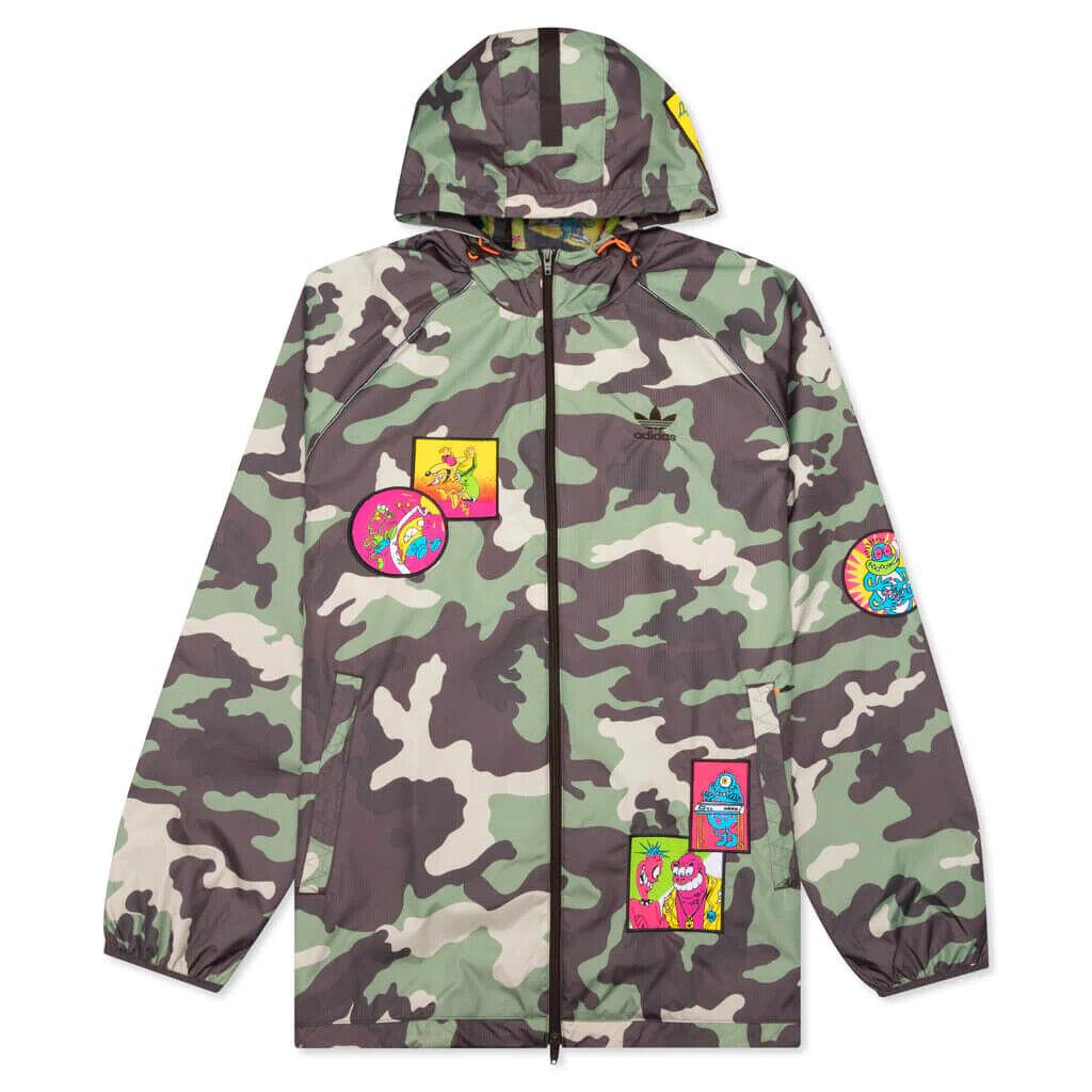 Adidas Originals x Jeremy Scott Windbreaker Multi Color - H53375 - Sizes XS-2XL