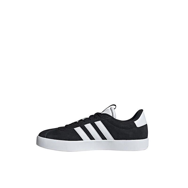Adidas VL Court 3.0 Women`s Shoes Sneakers Casual Skate Trainer Low Top Black/White Back