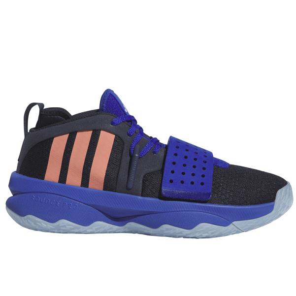 Adidas Dame 8 Extply Out Of This World IG8085 Black Basketball Shoes Sneakers - Legend Ink / Semi Coral Fusion / Core Black, Manufacturer: Legend Ink / Semi Coral Fusion / Core Black
