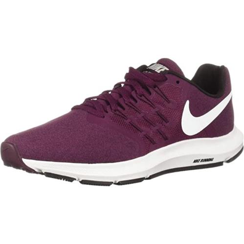 Nike Women`s Run Swift Running Shoes Bordeaux/Summit White
