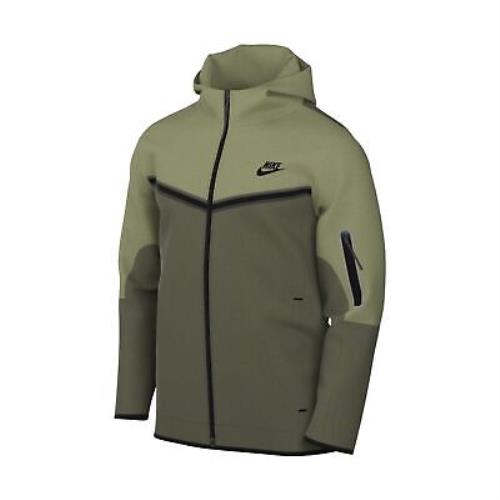 Nike Sportswear Tech Fleece Hoodie Alligator/medium Olive/black