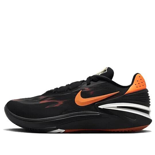 Nike GT Cut 2 DJ6015-004 Men`s Black Phantom Orange Basketball Shoes FNK324 - Black/Phantom Orange