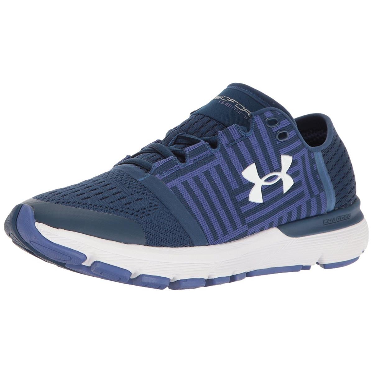 Under Armour Women`s Speedform Gemini 3 Running Shoes Blackout Navy (997)/Deep Periwinkle