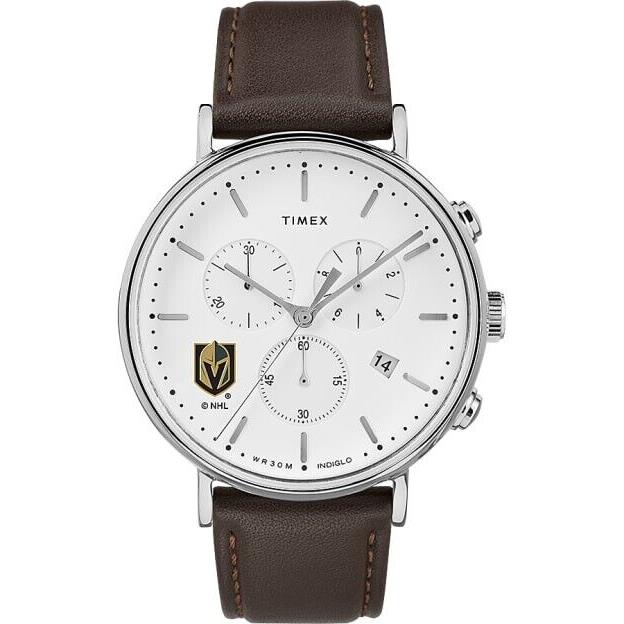 Timex Gen Manager Vegas Golden Knights Nhl 41mm Men`s Chronograph Watchtwzhknimq