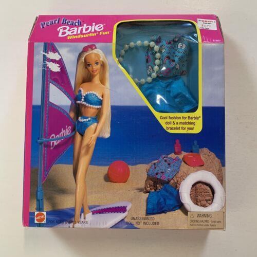 Barbie Pearl Beach Windsurfin Fun - Mattel 1997