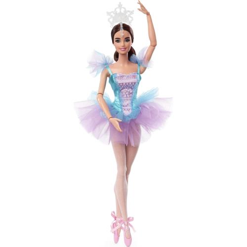 Barbie Signature Doll Ballet Wishes Posable Brunette with Ballerina Costume Tu