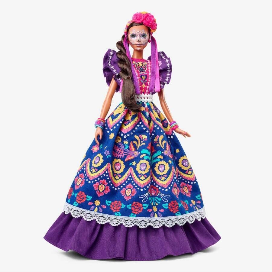 Mattel 2022 Barbie Signature D a De Muertos Doll Day of The Dead Certific