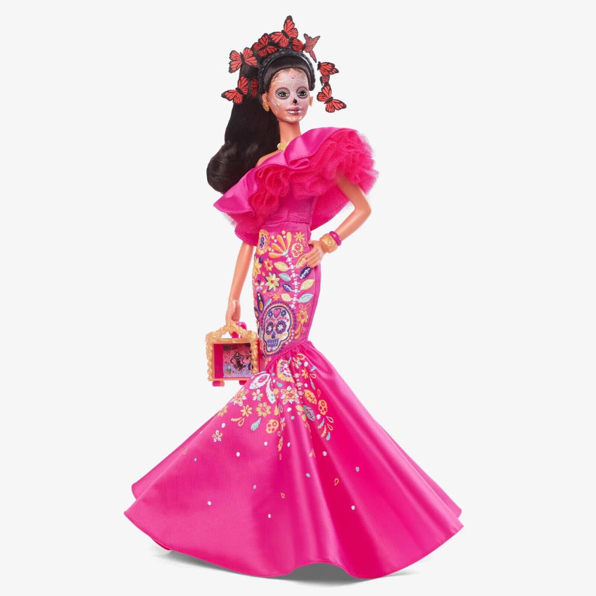 Barbie Dia De Los Muertos 2023 Doll Day of The Dead Mattel IN Hand with Shipper