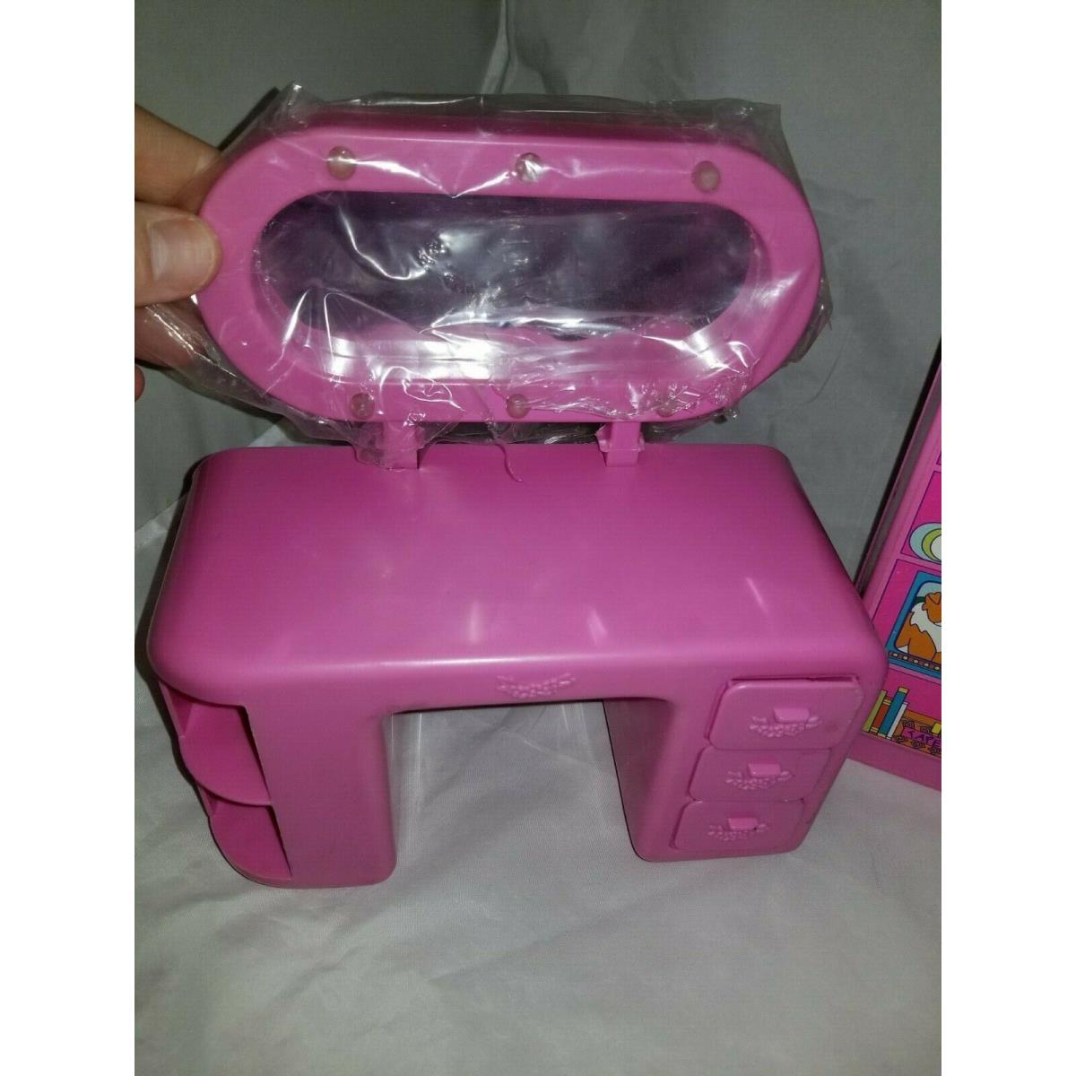 Barbie Doll 1985 Multi Toys Corp Furniture Pink Vintage