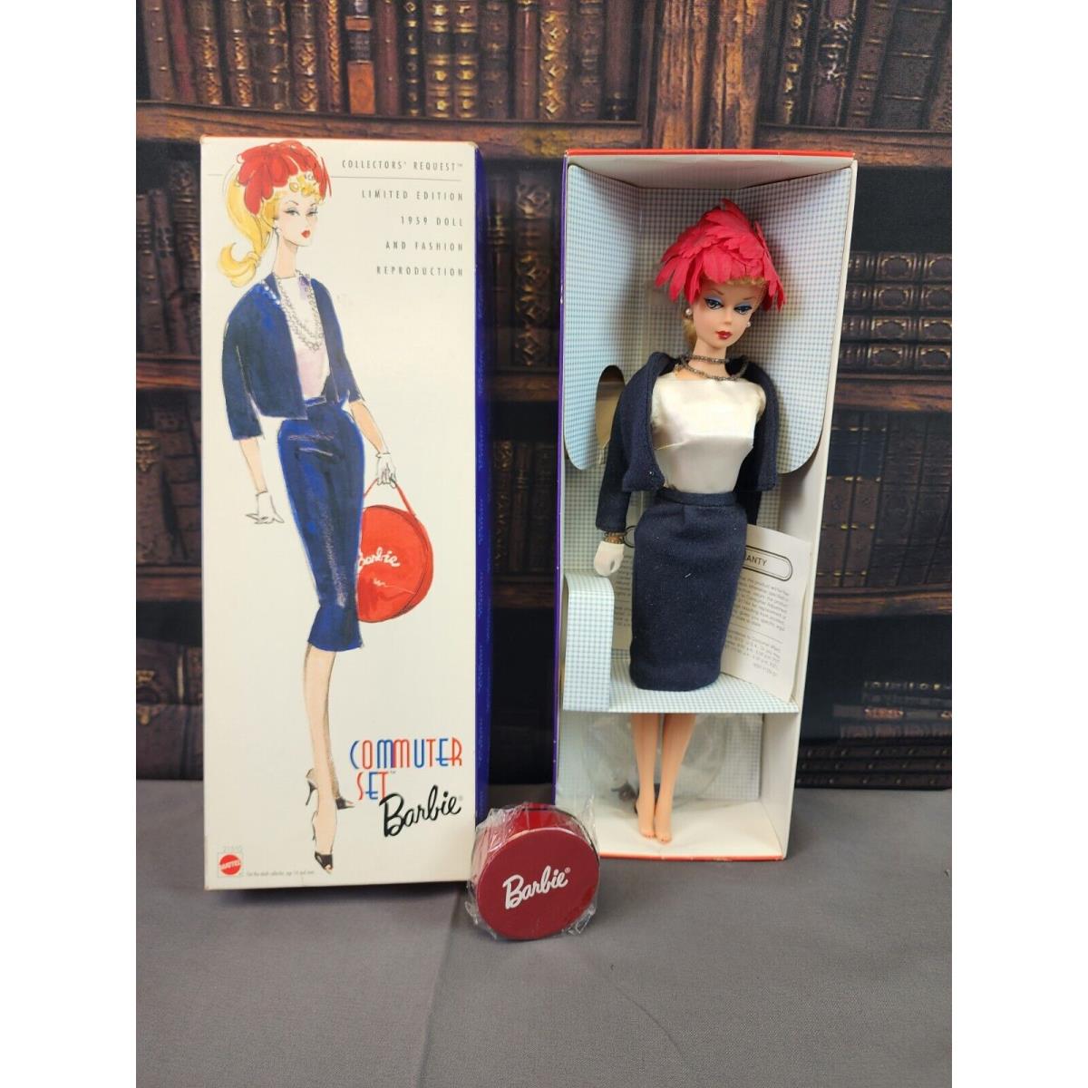 Collector`s Request Limited Ed 1959 Doll Repro Commuter Set Barbie Mattel 21510