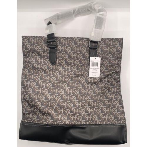 Coach Graham Structured Tote with Coach Monogram Print