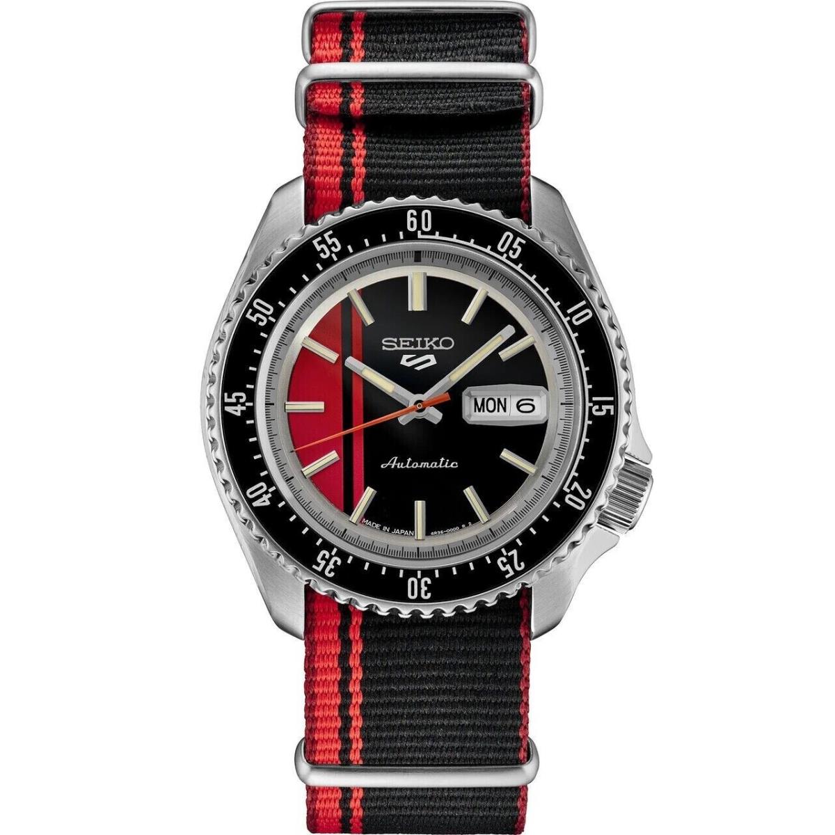 Seiko 5 Sports Special Edition Skx Style Red Black Automatic SRPK71