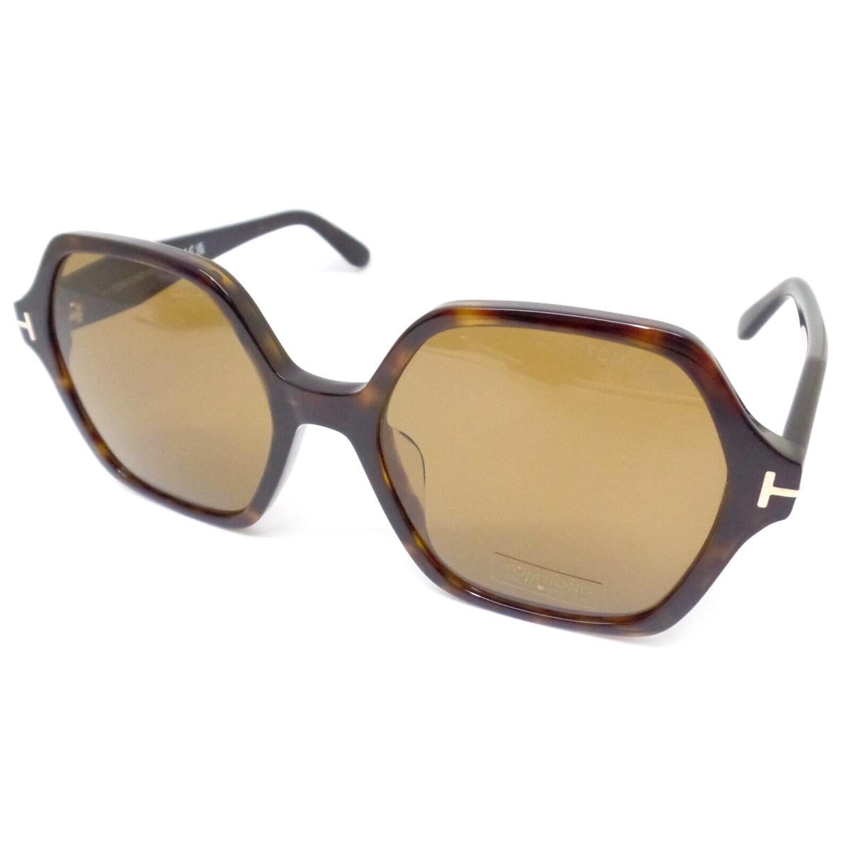 Tom Ford Romy TF 1032 F Eco Havana Brown 52E Sunglasses